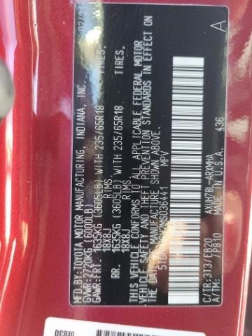 Toyota Highlander Hybrid XLE AWD (Natl) 2021