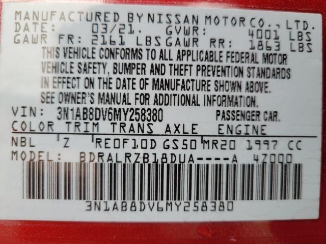 Nissan Sentra SR CVT 2021