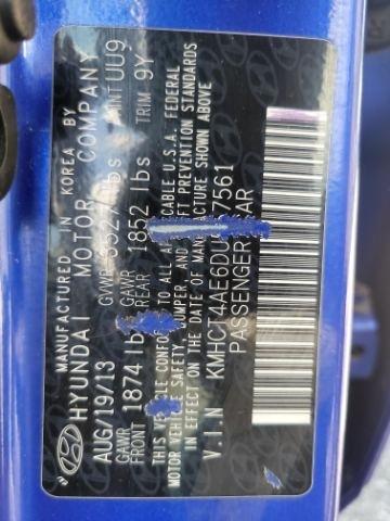 Hyundai Accent 4dr Sdn Auto GLS 2013