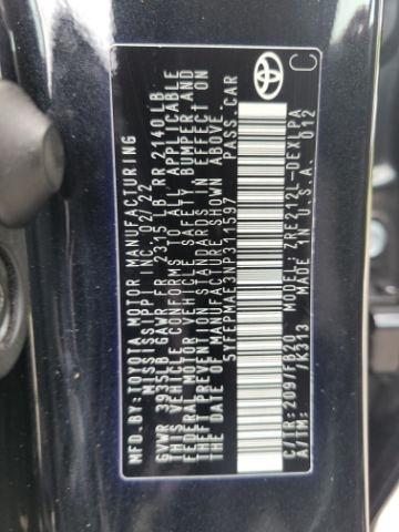 Toyota Corolla LE CVT (Natl) 2022