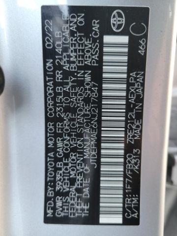 Toyota Corolla LE CVT (Natl) 2022