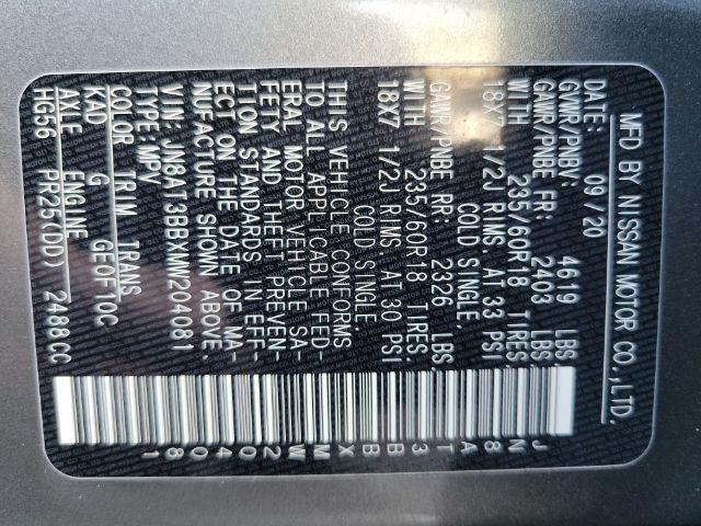 Nissan Rogue AWD SV 2021