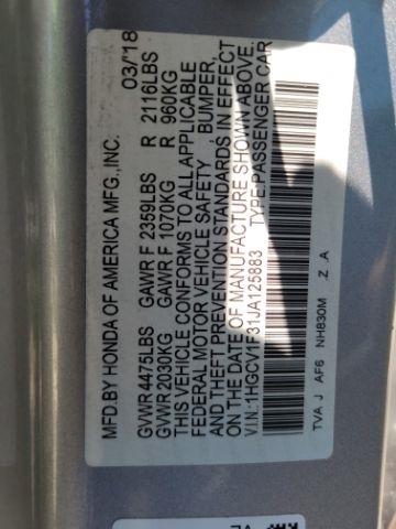 Honda Accord Sedan Sport 1.5T CVT 2018