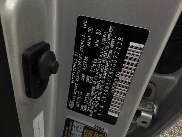 Kia Optima 4dr Sdn 2.4L Auto EX 2012