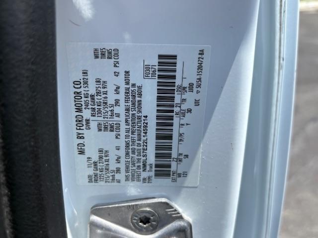 Ford Transit Connect Van XL LWB w/Rear Symmetrical Doors 2020