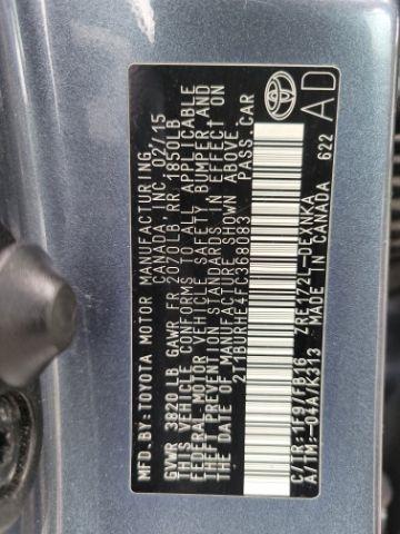 Toyota Corolla 4dr Sdn CVT LE Premium (Natl) 2015