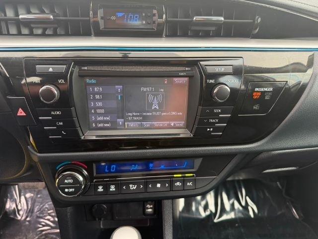 Toyota Corolla 4dr Sdn CVT S w/Special Edition Pkg (Natl) 2016