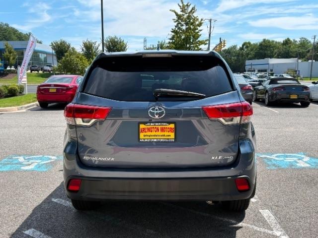 Toyota Highlander XLE V6 AWD (Natl) 2019