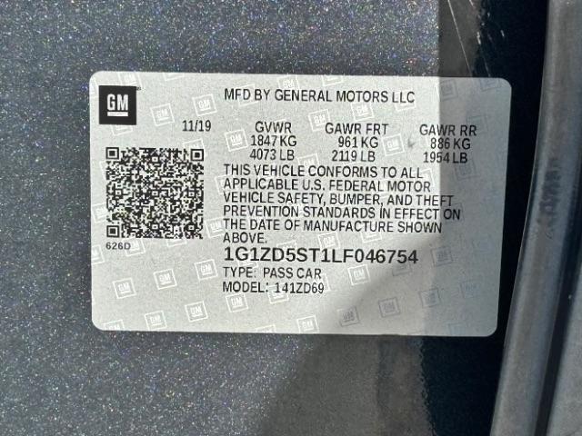 Chevrolet Malibu 4dr Sdn LT 2020
