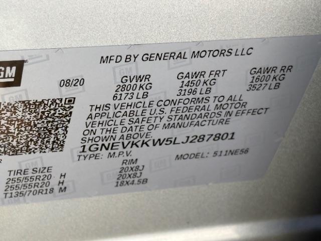 Chevrolet Traverse AWD 4dr Premier 2020