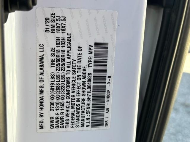 Honda Odyssey EX-L Auto 2020
