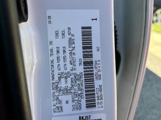 Toyota Tundra 2WD SR5 Double Cab 6.5' Bed 5.7L (Natl) 2021