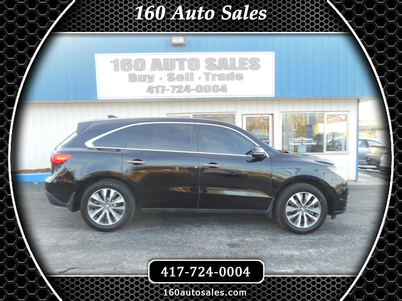 2016 Acura MDX SH-AWD 4dr w/Tech/AcuraWatch Plus