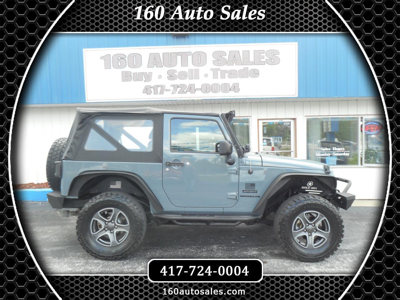 2015 Jeep Wrangler 4WD 2dr Sport