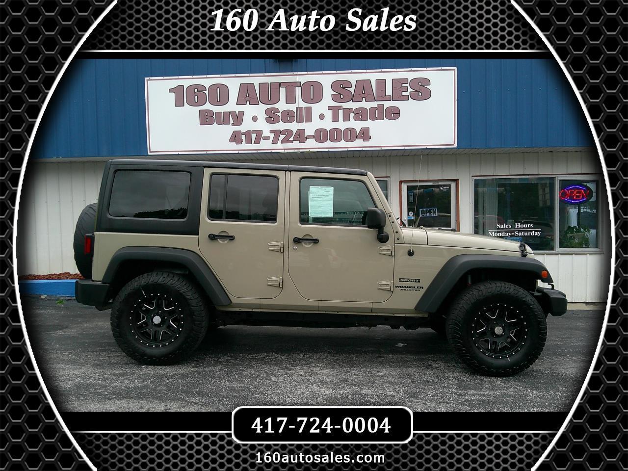 2017 Jeep Wrangler Unlimited Sport 4x4