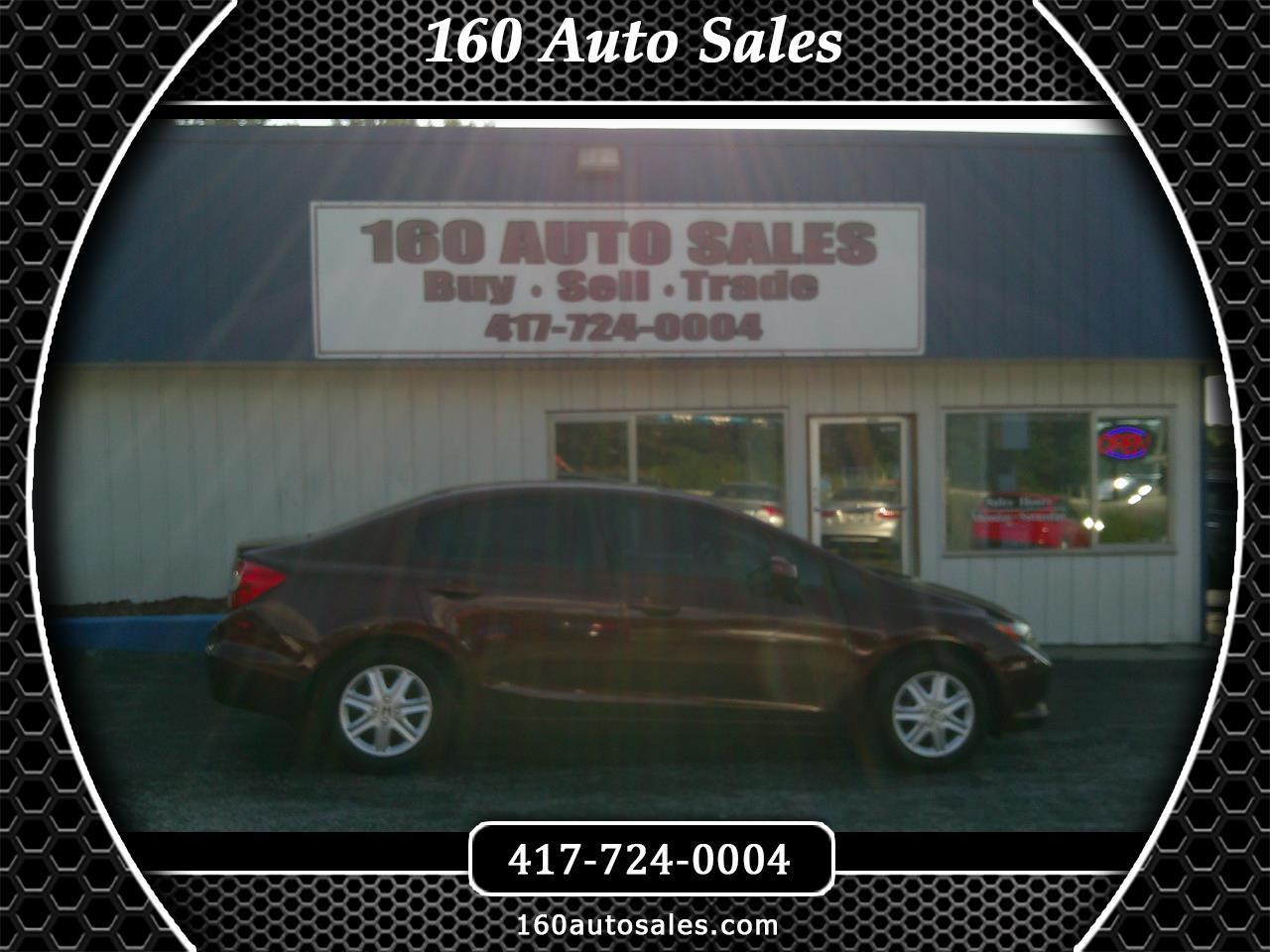 2012 Honda Civic Sdn 4dr Auto LX