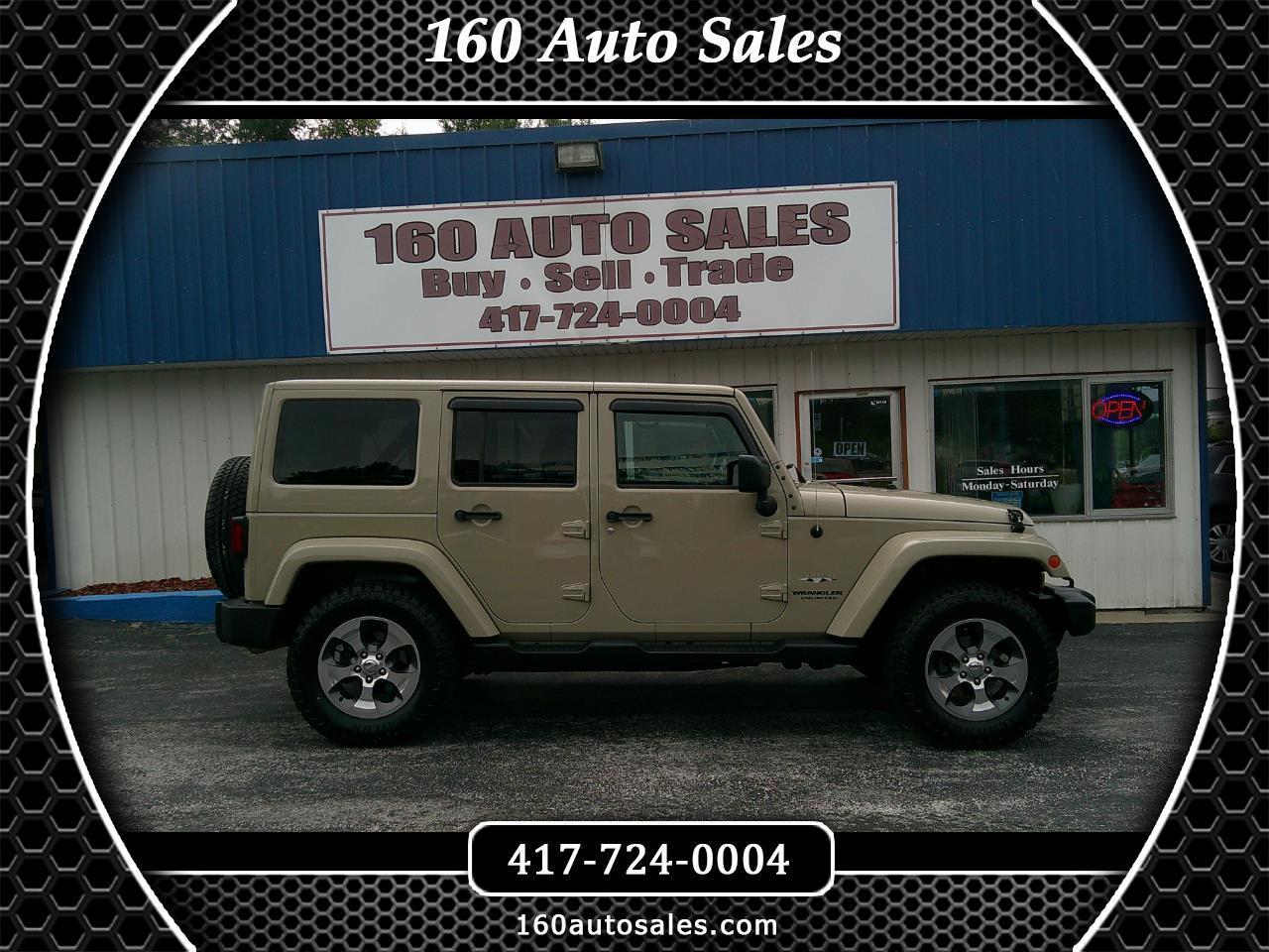 2017 Jeep Wrangler Unlimited Sahara 4x4