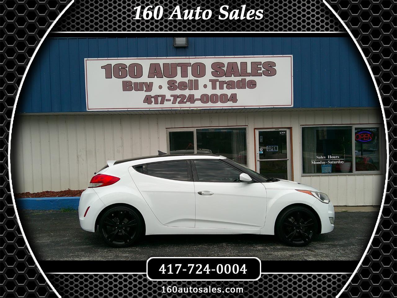 2012 Hyundai Veloster 3dr Cpe Auto w/Gray Int