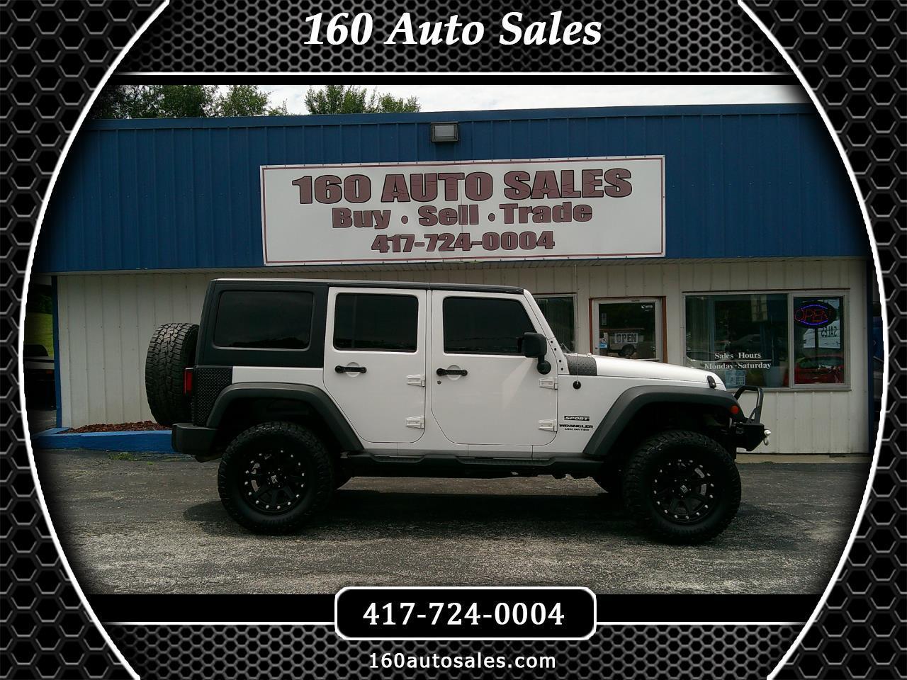 Jeep Wrangler Unlimited 4WD 4dr Sport 2012