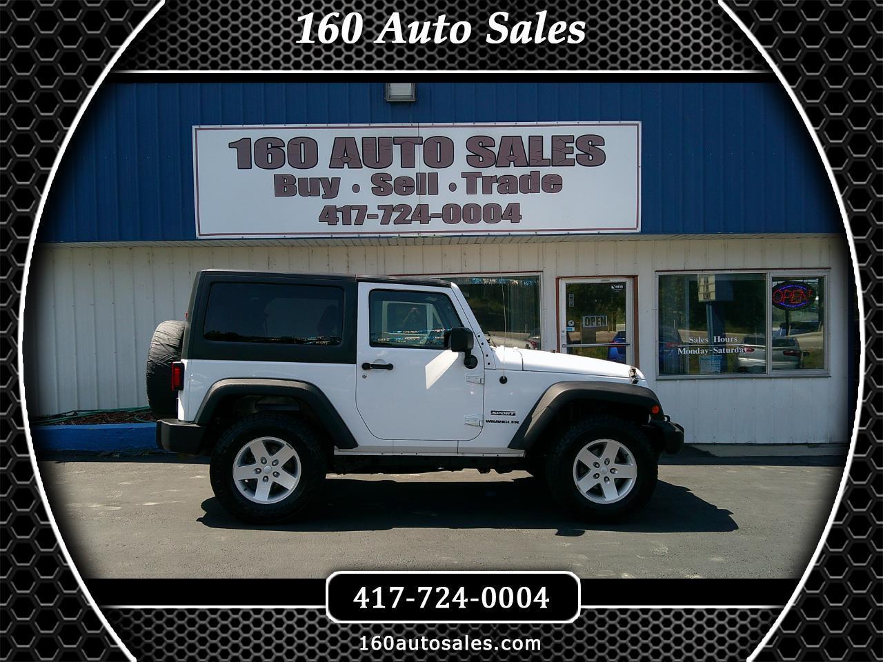 Jeep Wrangler 4WD 2dr Sport 2012