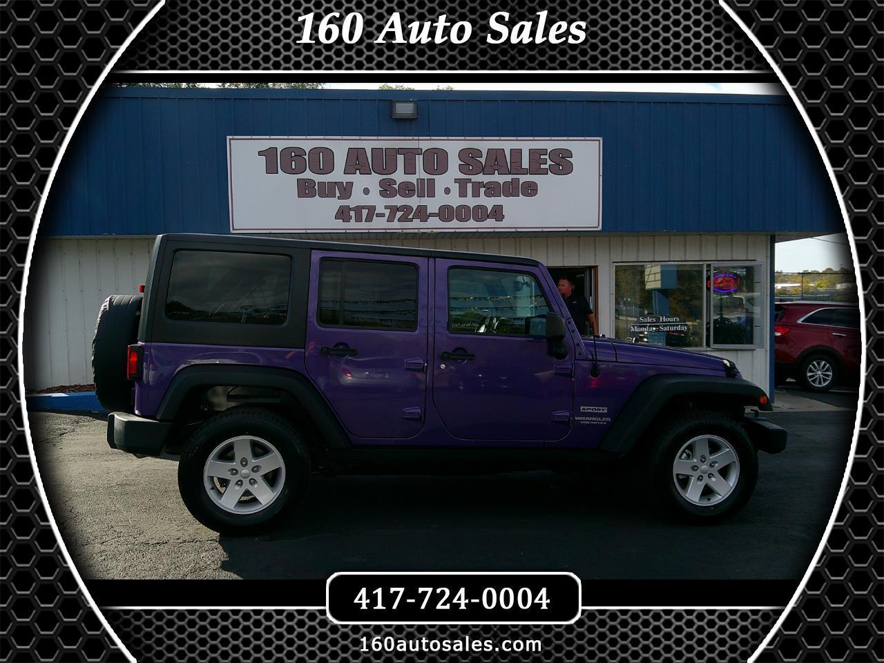 2017 Jeep Wrangler Unlimited Sport 4x4