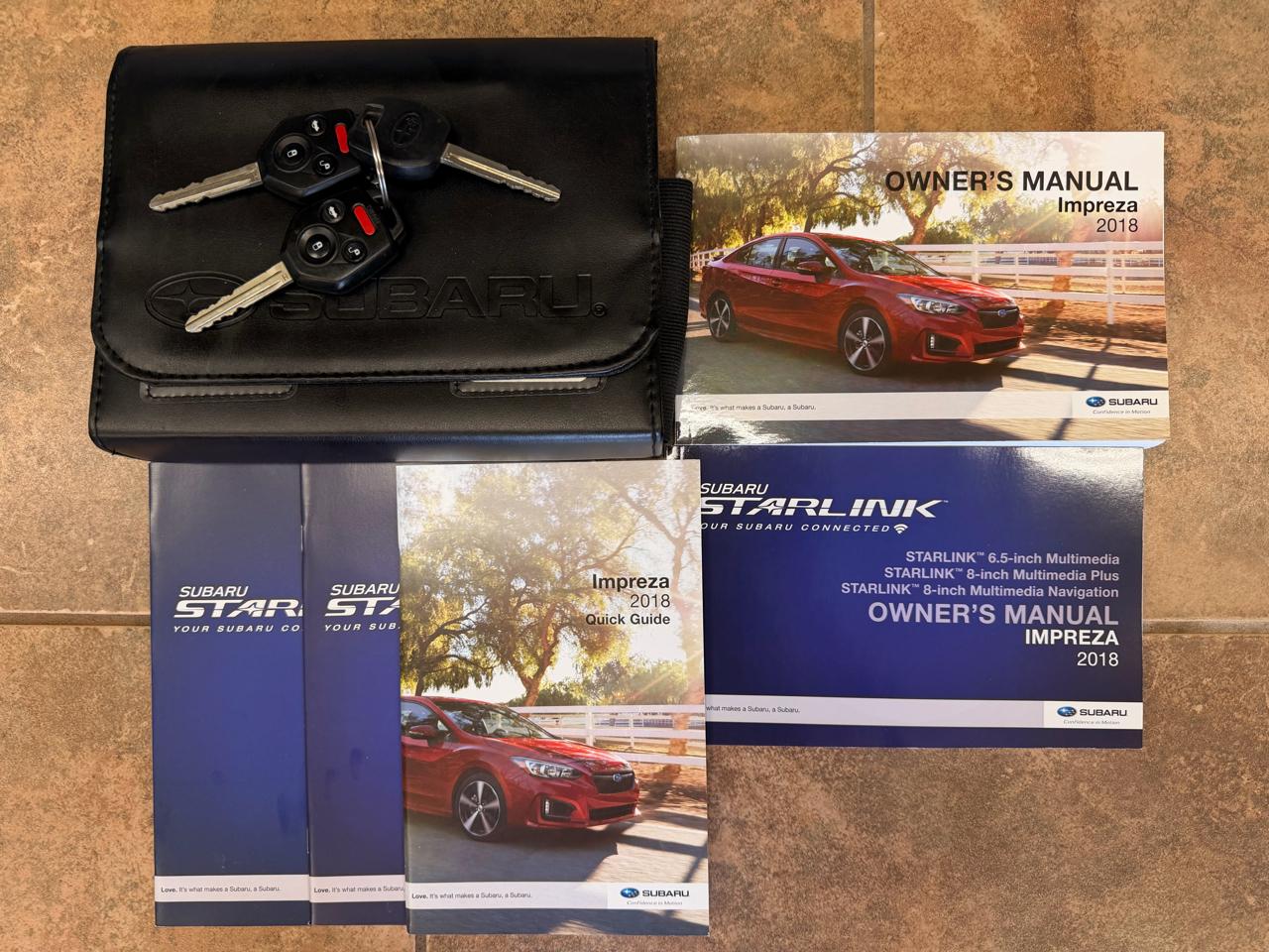 Subaru Impreza 2.0i Premium CVT 4-Door 2018