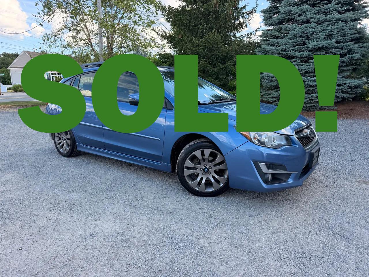 2016 Subaru Impreza 2.0i Sport Premium PZEV CVT 5-Door