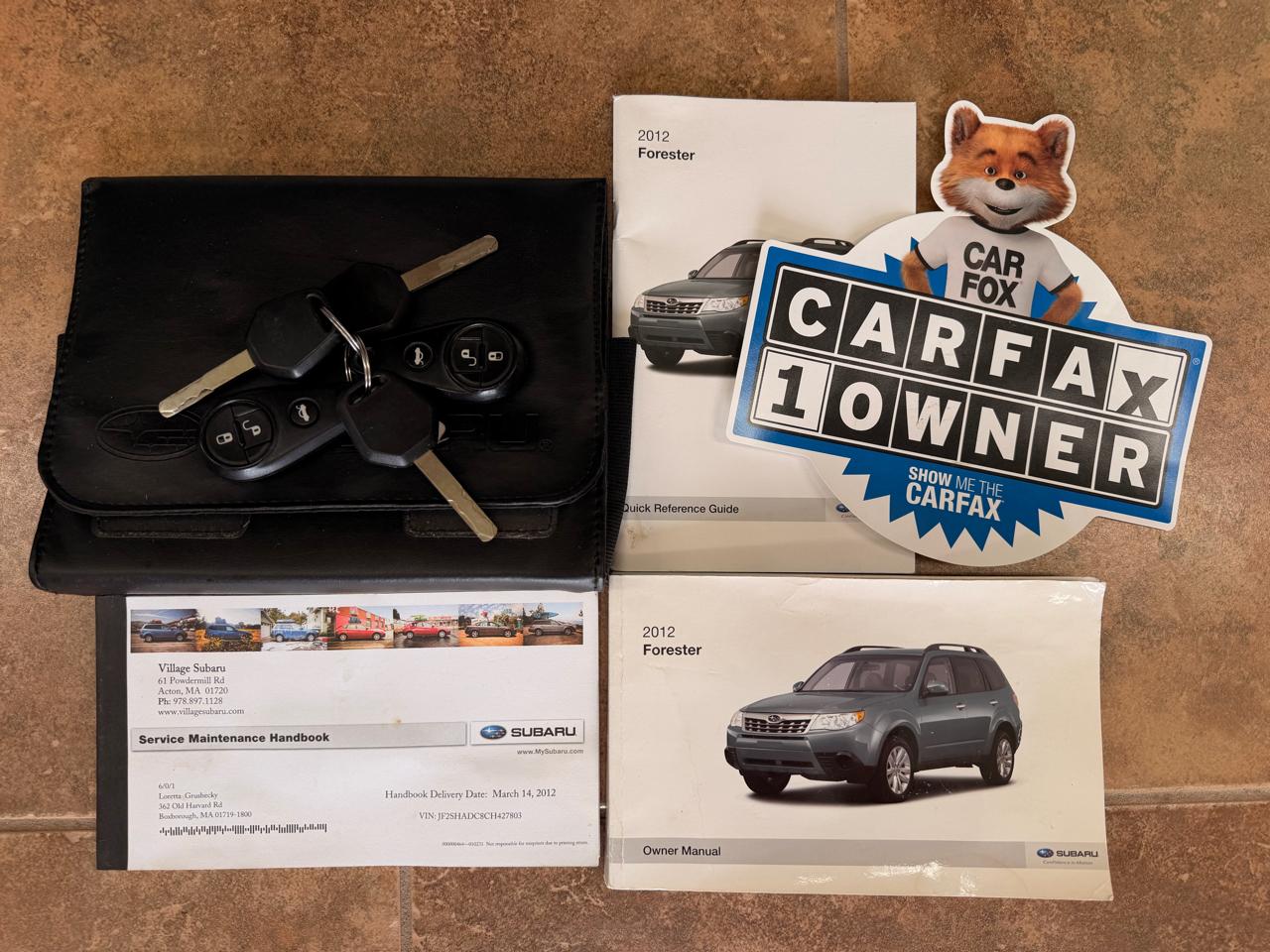 Subaru Forester 2.5X Premium 2012