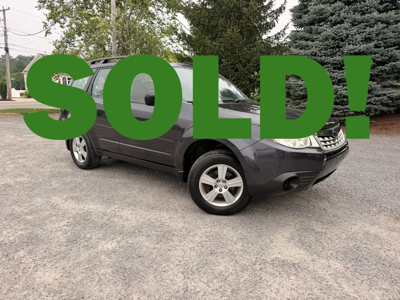 2012 Subaru Forester 2.5X