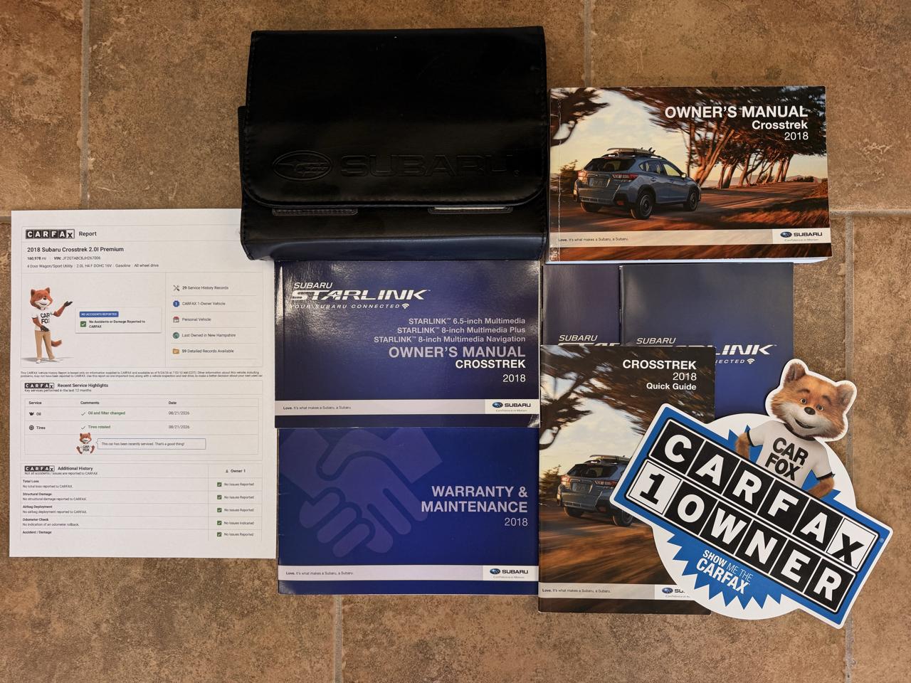 Subaru Crosstrek 2.0i Premium CVT 2018