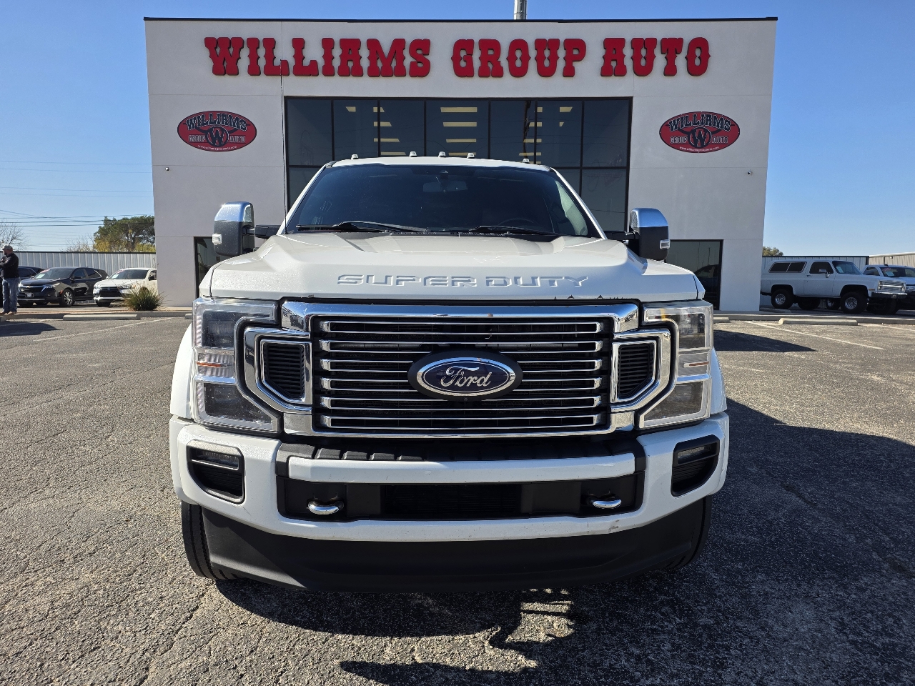 Ford Super Duty F-450 DRW Platinum 4WD Crew Cab 8' Box 2021