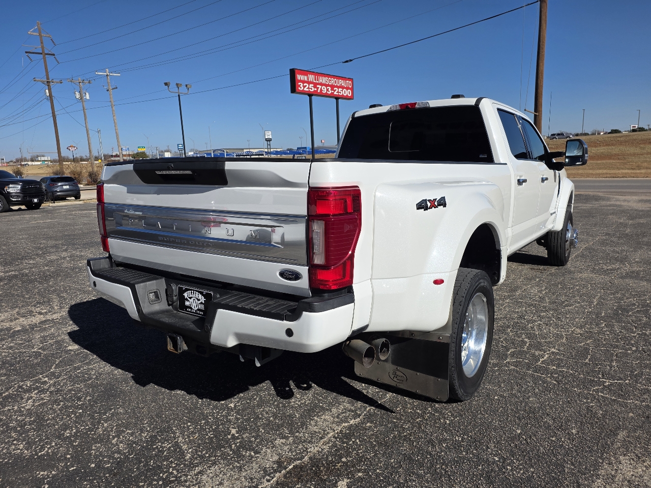 Ford Super Duty F-450 DRW Platinum 4WD Crew Cab 8' Box 2021