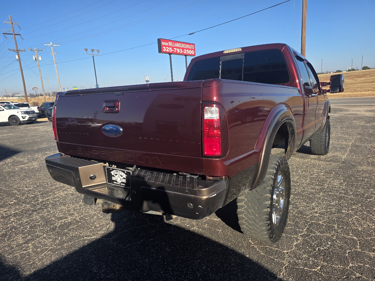 Ford Super Duty F-250 SRW 4WD Crew Cab 156" Lariat 2011