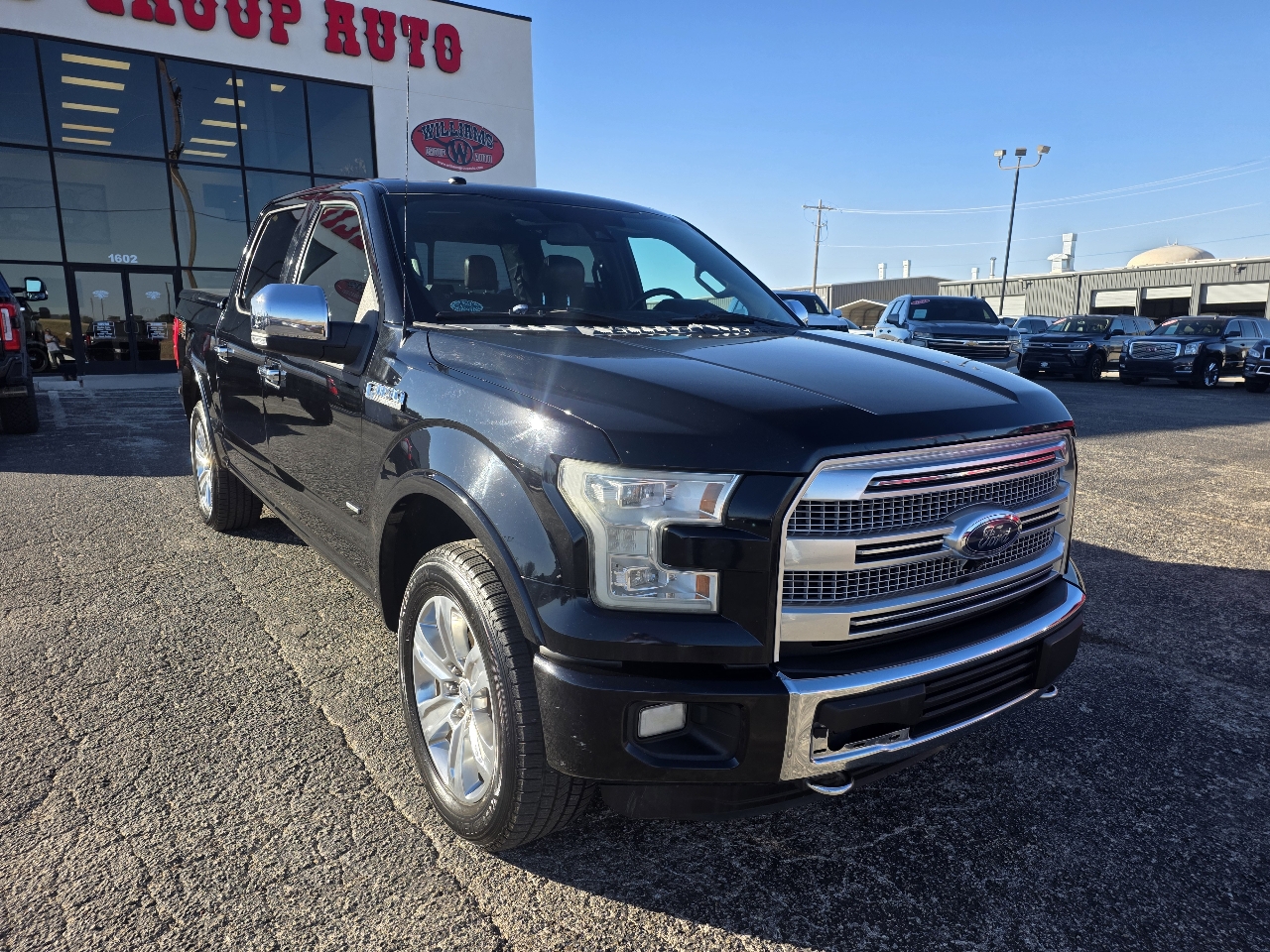 Ford F-150 4WD SuperCrew 145" Platinum 2016