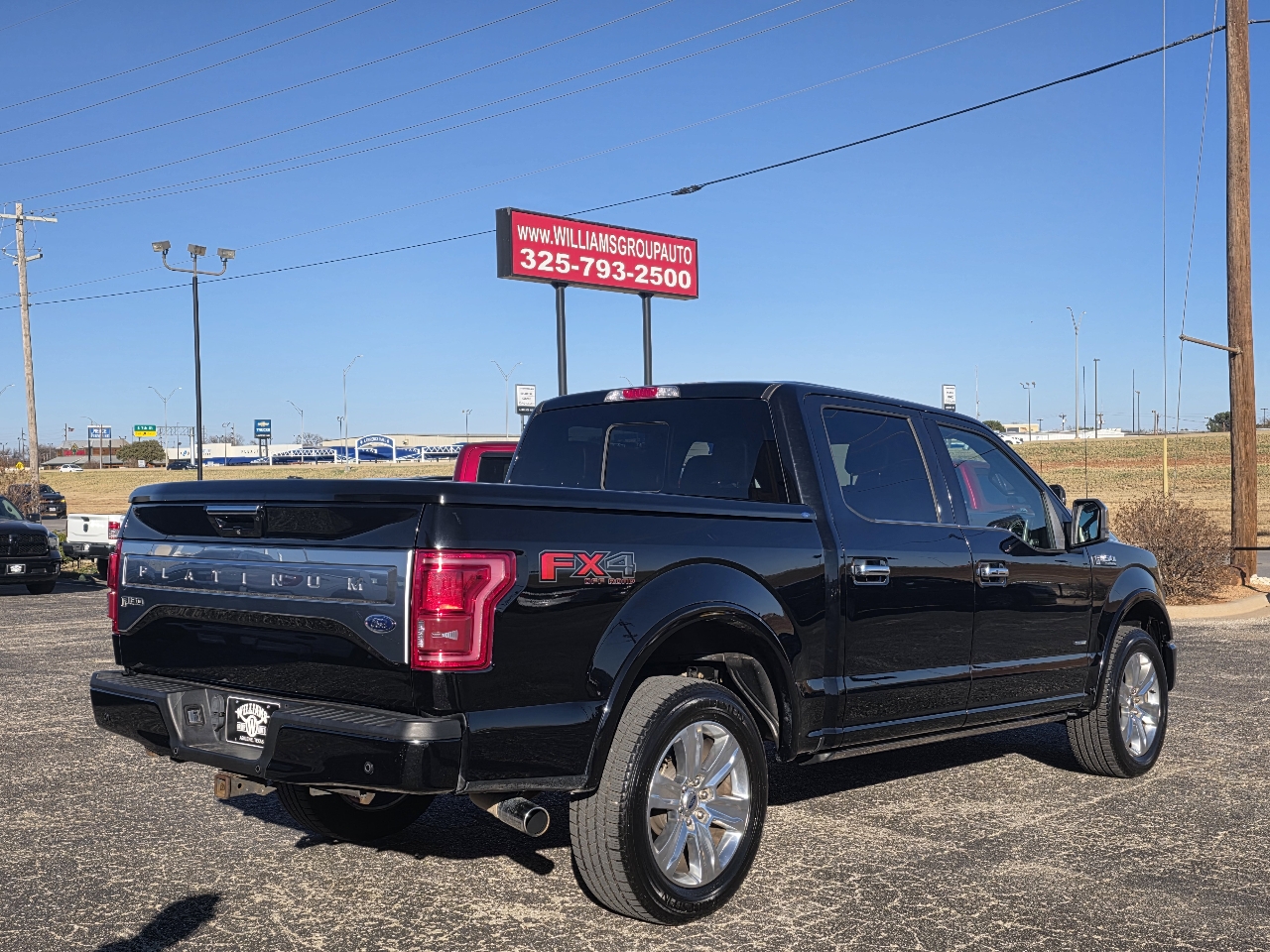 Ford F-150 4WD SuperCrew 145" Platinum 2016