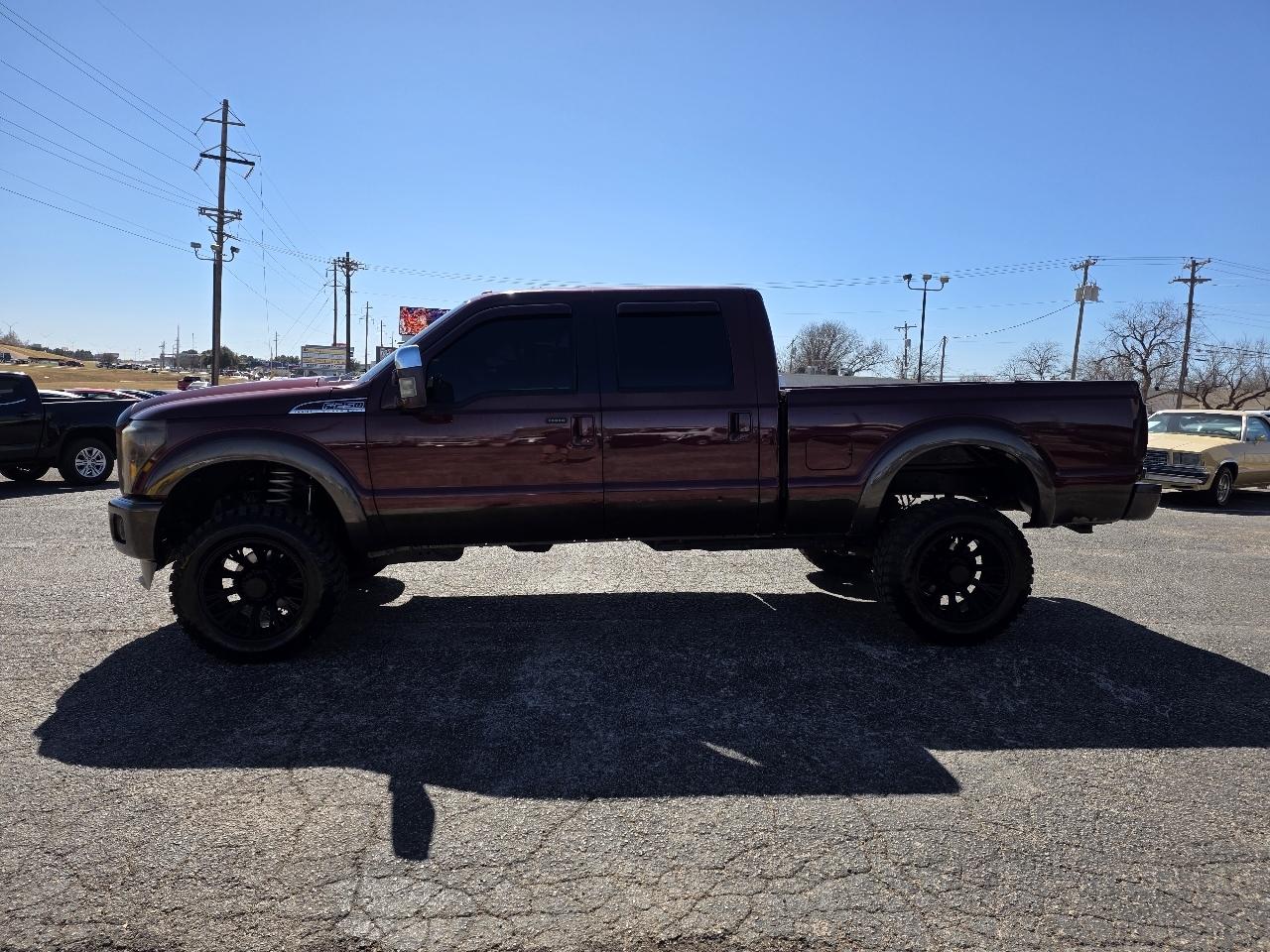 Ford Super Duty F-250 SRW 4WD Crew Cab 156" Lariat 2011