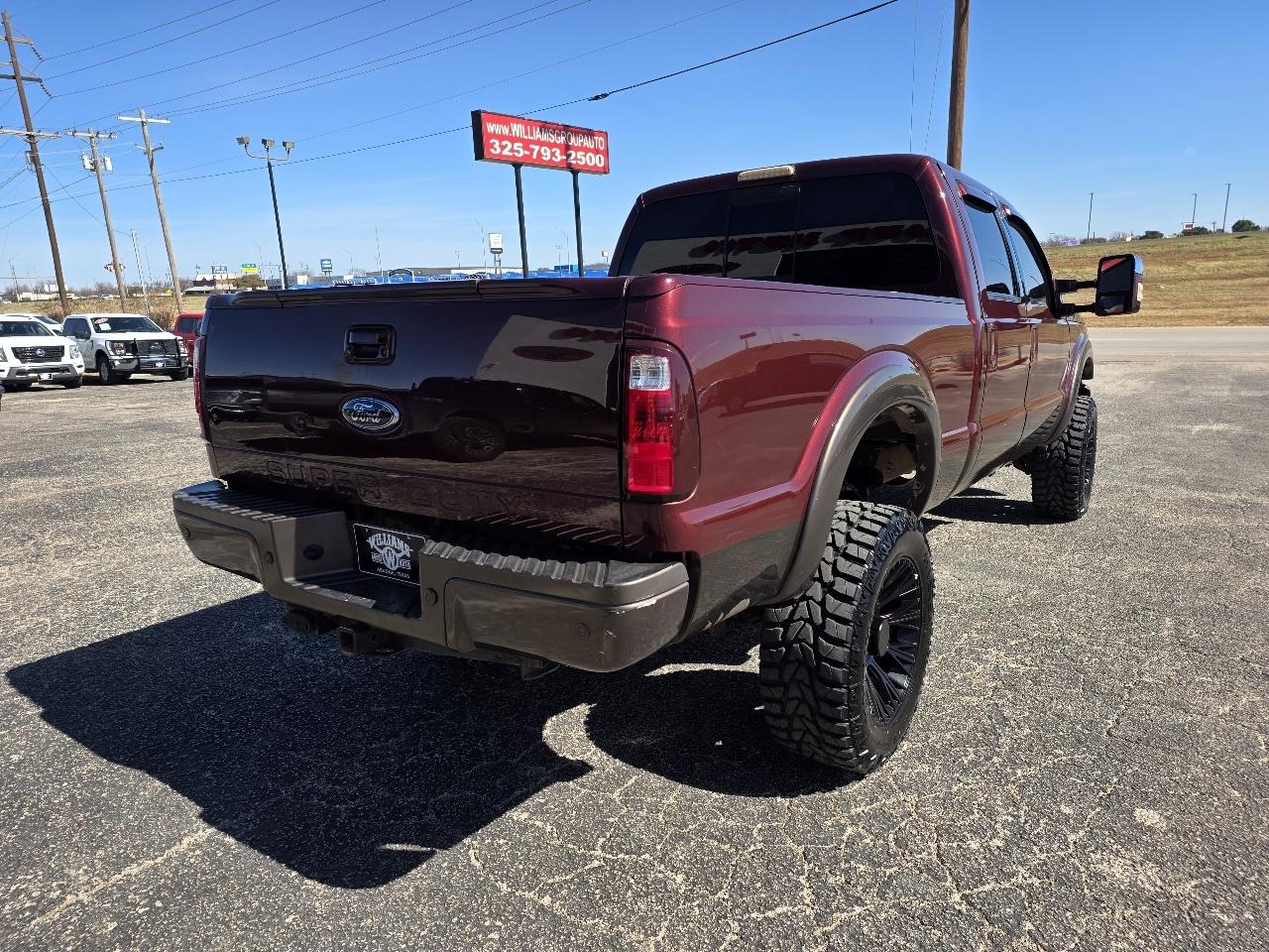 Ford Super Duty F-250 SRW 4WD Crew Cab 156" Lariat 2011