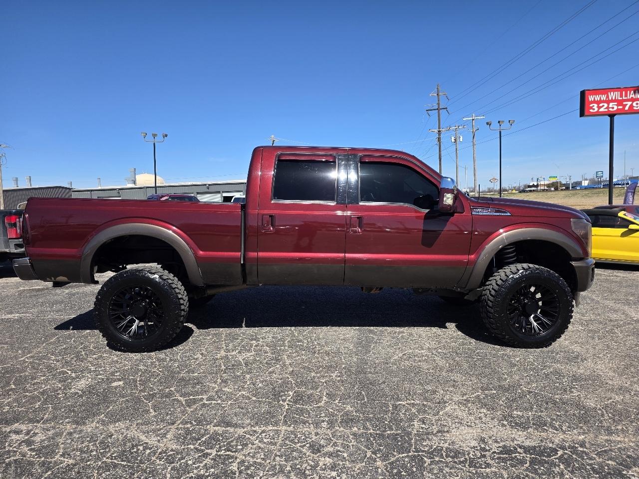 Ford Super Duty F-250 SRW 4WD Crew Cab 156" Lariat 2011