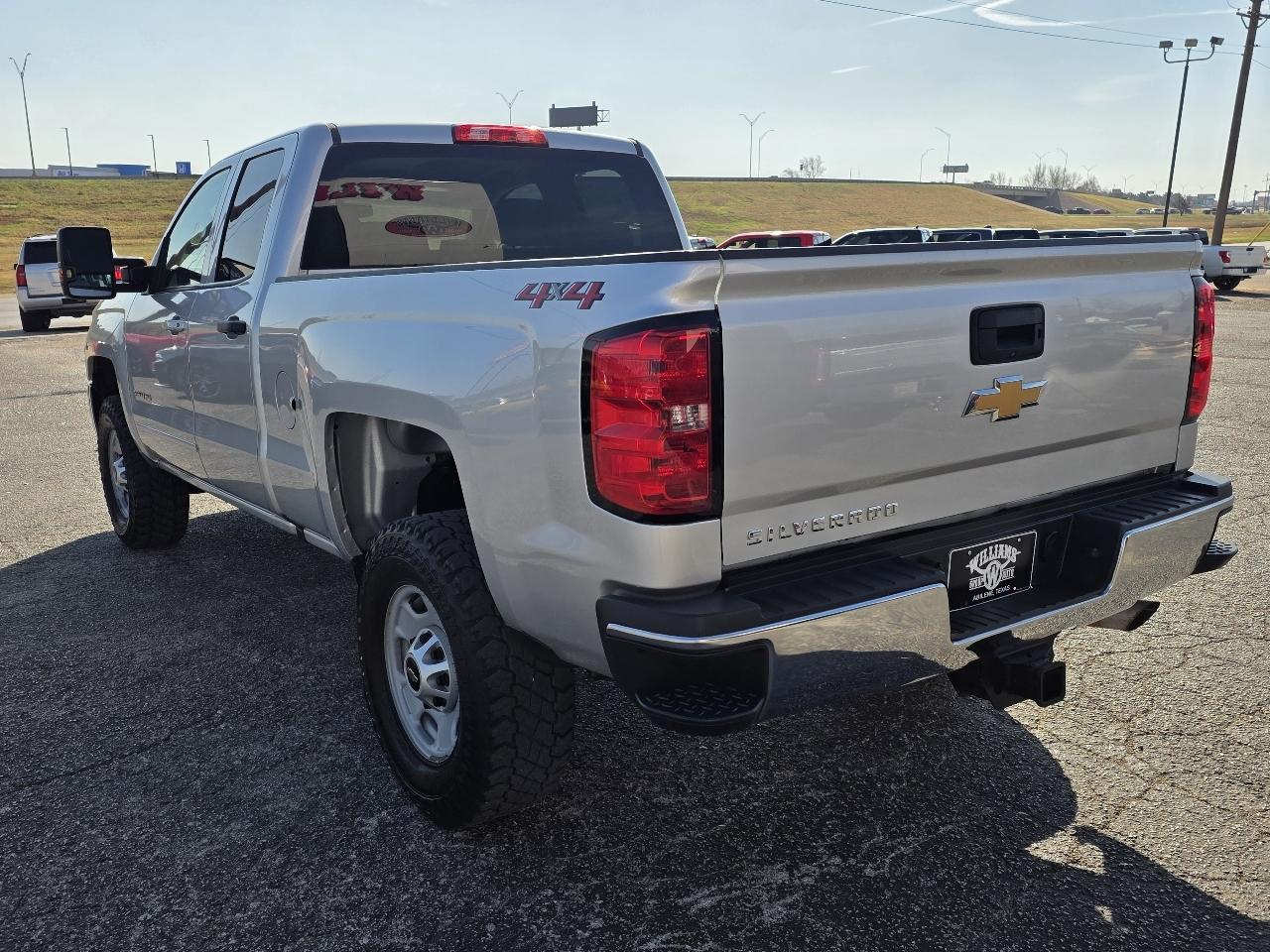 Chevrolet Silverado 2500HD 4WD Double Cab 144.2" Work Truck 2019