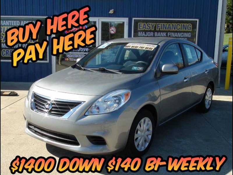 2012 Nissan Versa 1.6 S Sedan