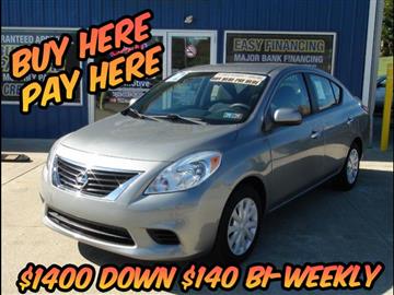 2012 Nissan Versa 1.6 S Sedan