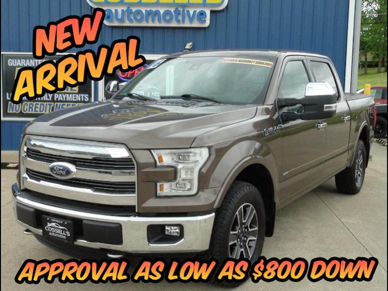 2016 Ford F-150 Lariat SuperCrew 5.5-ft. Bed 4WD