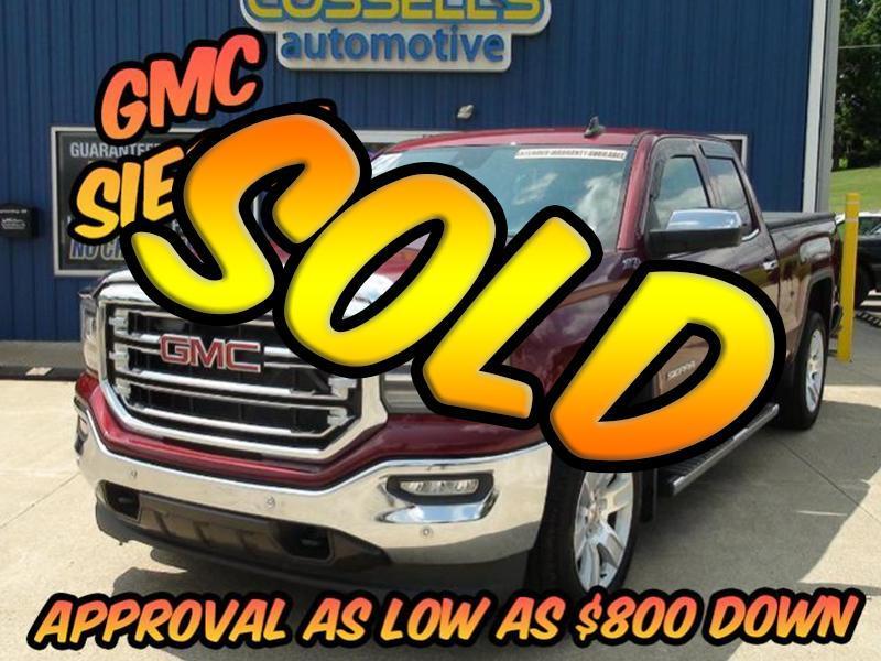 2016 GMC Sierra 1500 SLT Double Cab 4WD