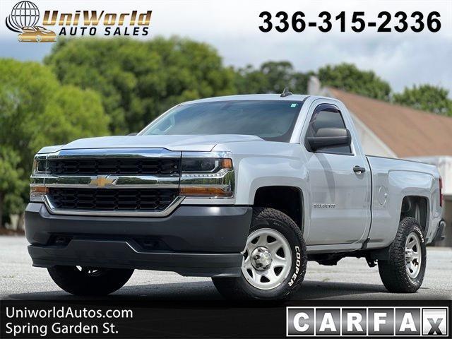 2016 Chevrolet Silverado 1500 4WD Reg Cab 119.0" Work Truck