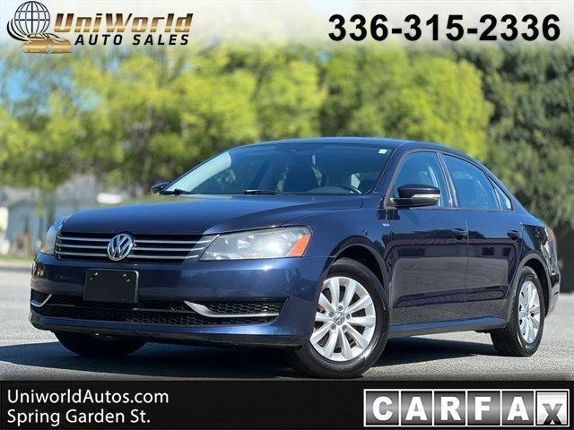 2014 Volkswagen Passat 4dr Sdn 1.8T Auto S PZEV