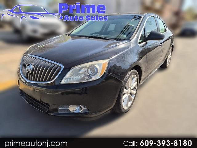 Black 2013 Buick Verano FWD Sedan Front-Wheel Drive Automatic