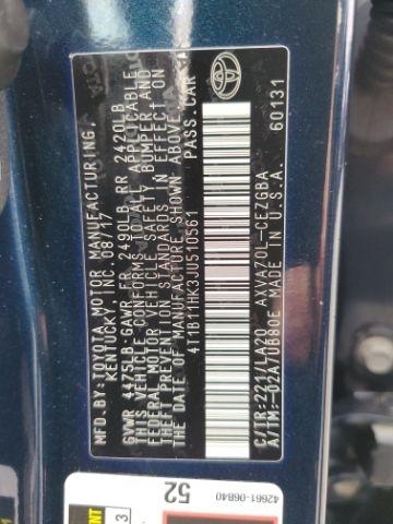 Toyota Camry XLE Auto (Natl) 2018