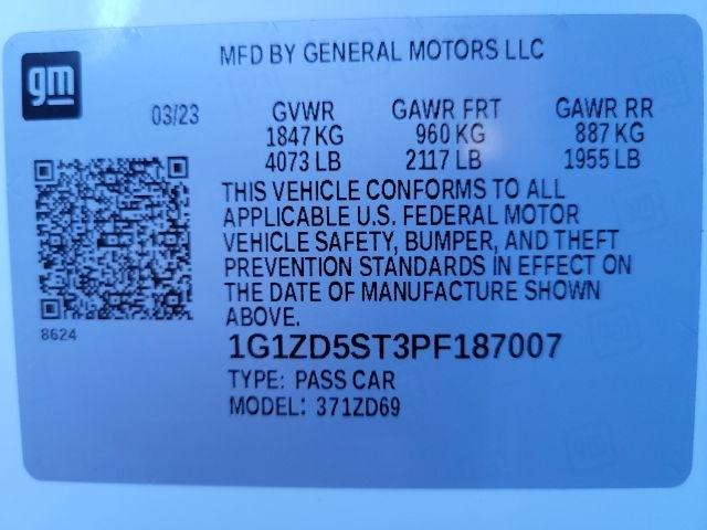 Chevrolet Malibu 4dr Sdn 1LT 2023