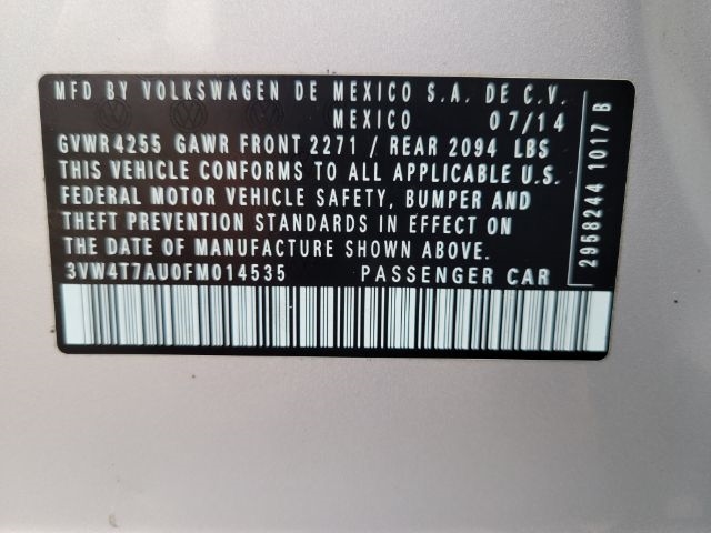 Volkswagen Golf GTI 4dr HB DSG Autobahn 2015