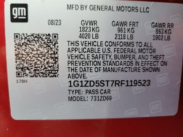 Chevrolet Malibu 4dr Sdn 1LT 2024